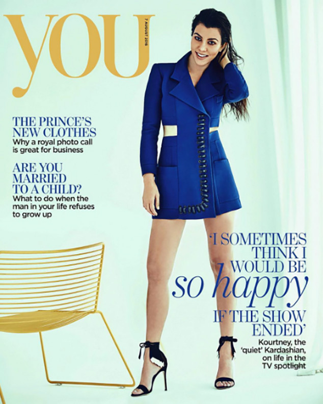 Kourtney Kardashian, YOU magazine Kourtney Kardashian, YOU magazine